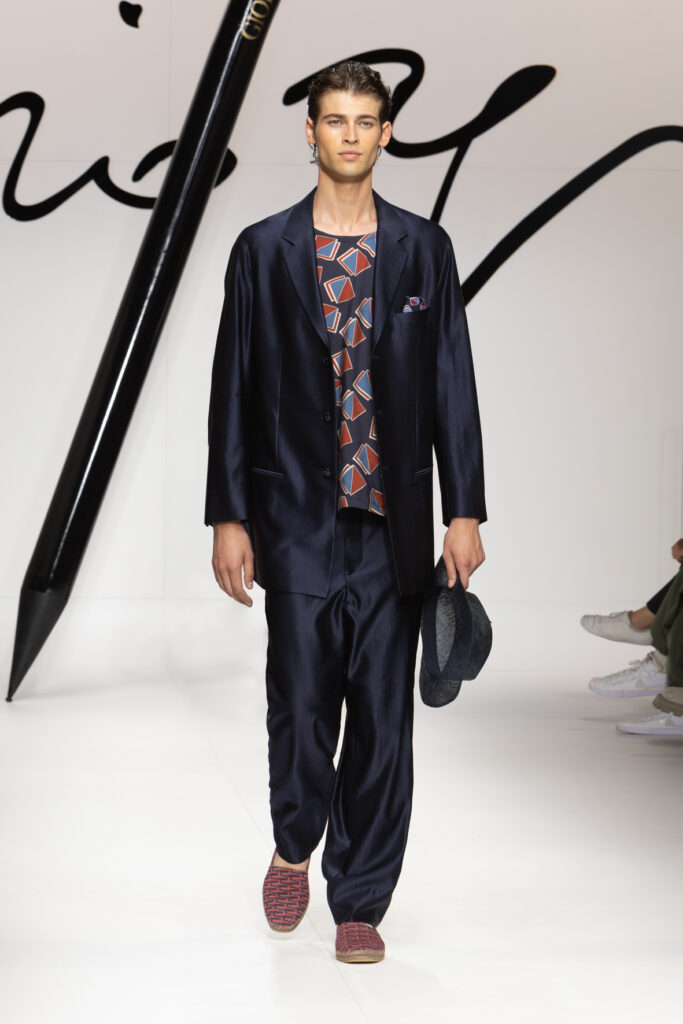 Giorgio Armani Spring 2024 Menswear Review