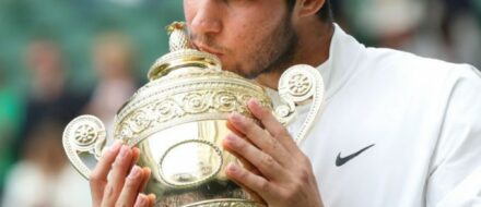 Carlos Alcaraz wins Wimbledon wearing Rolex