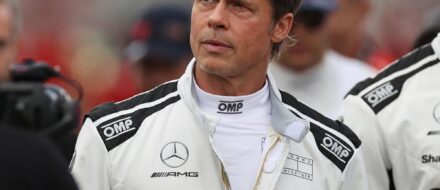Brad Pitt makes F1 Debut
