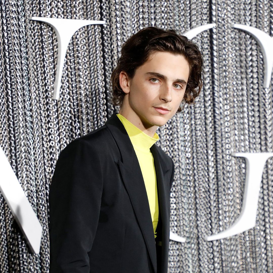 Sing for us, Timothée Chalamet