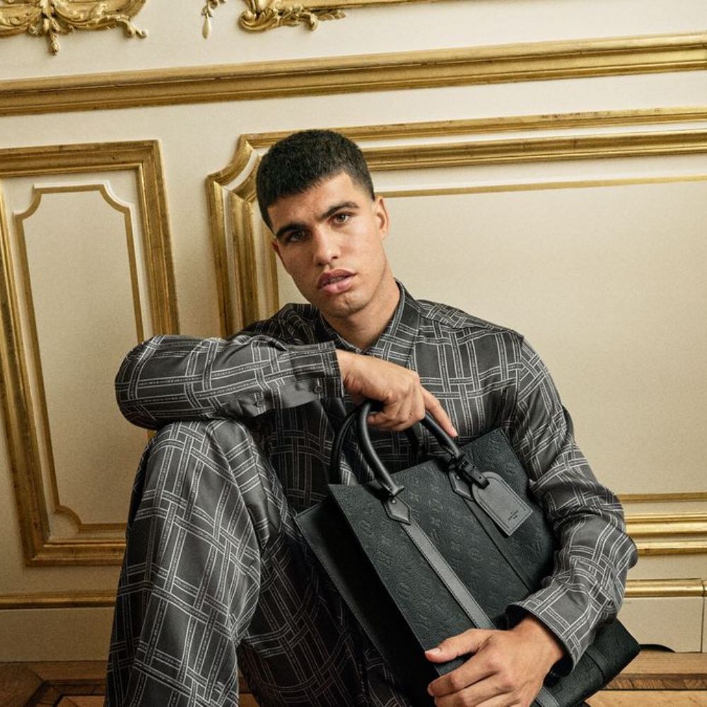 Exclusive: Carlos Alcaraz brings the smooth in his first Louis Vuitton campaign