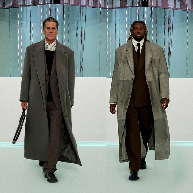 At BOSS, the executive uniform becomes cool
