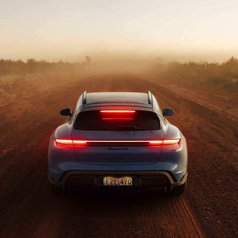 Porsche goes on an electrifying Australian road trip
