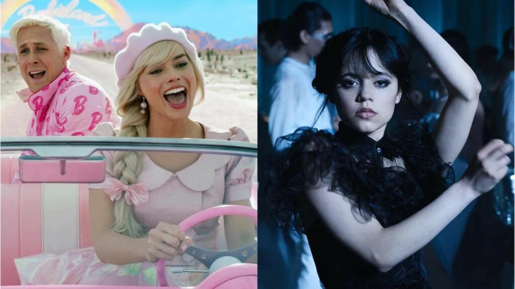 'Barbie' and 'Wednesday'