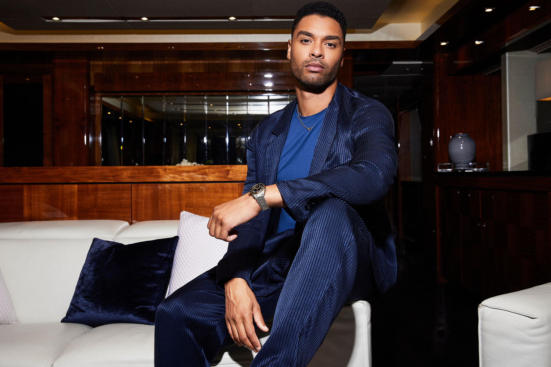 Regé-Jean Page on beach walks, band tees and his favourite piece of Aussie slang