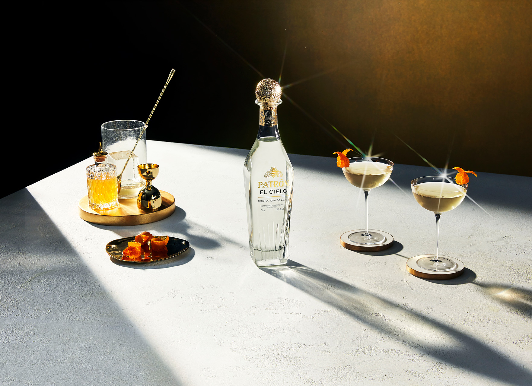 Patrón enters uncharted territory with El Cielo, its quadruple-distilled tequila