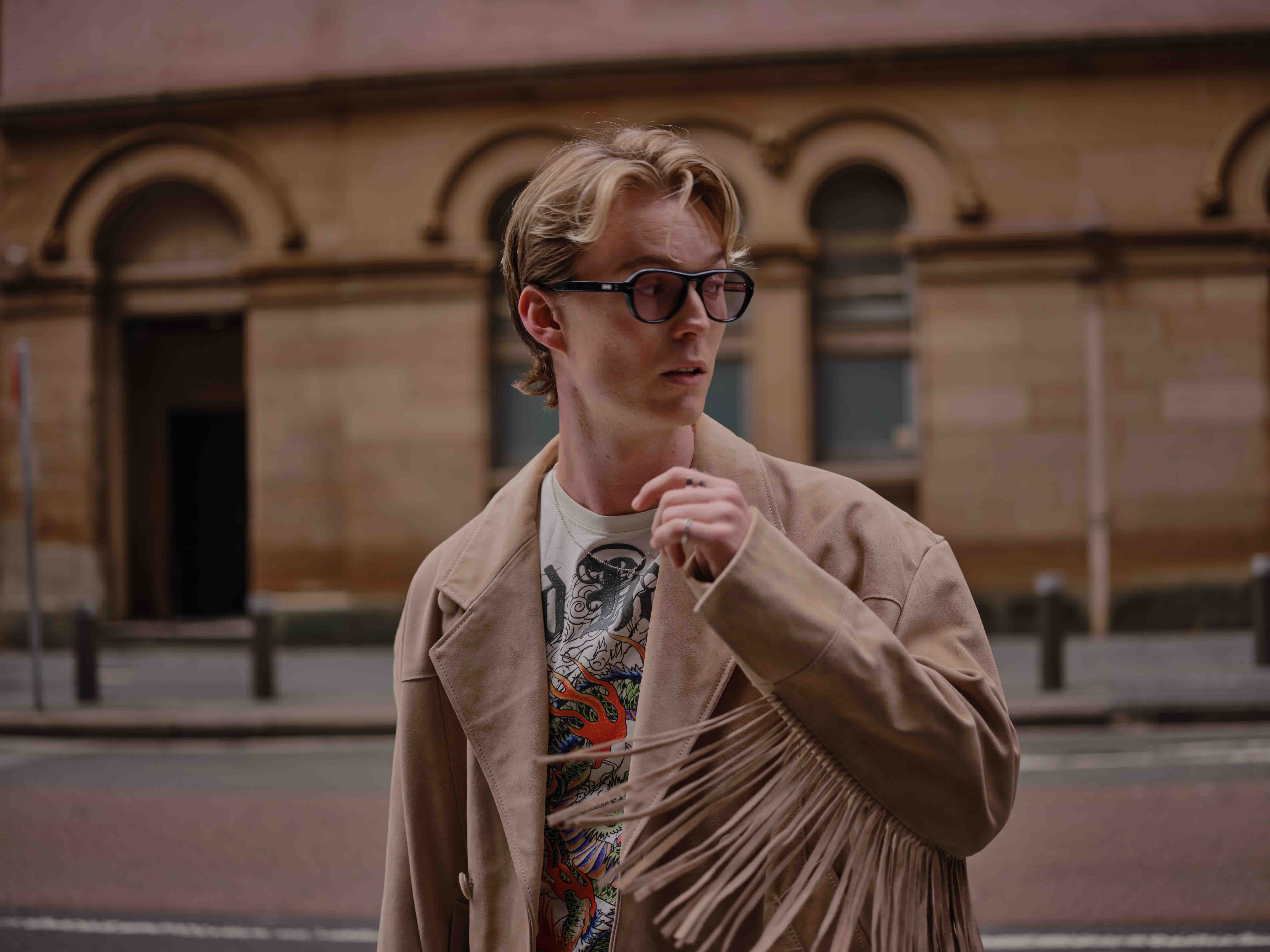 Five Fits With: actor and musician, Bryn Chapman Parish