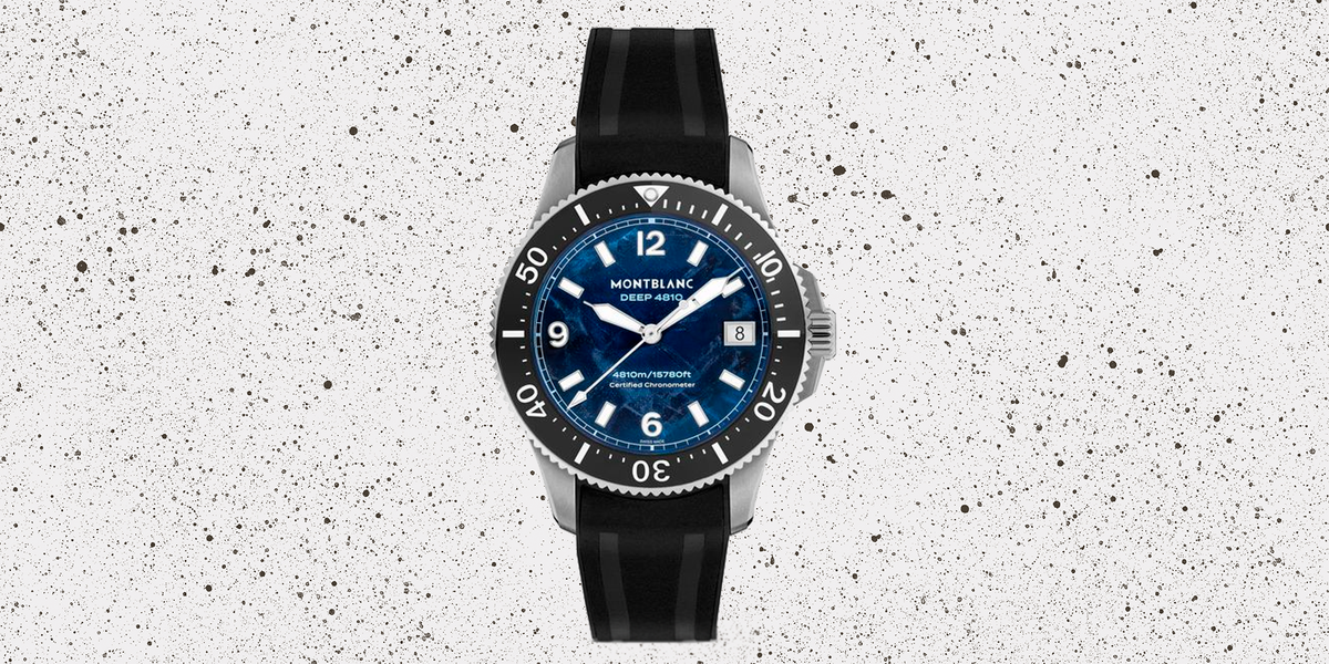 Montblanc announces a dive watch that can go as deep as the Alps are high