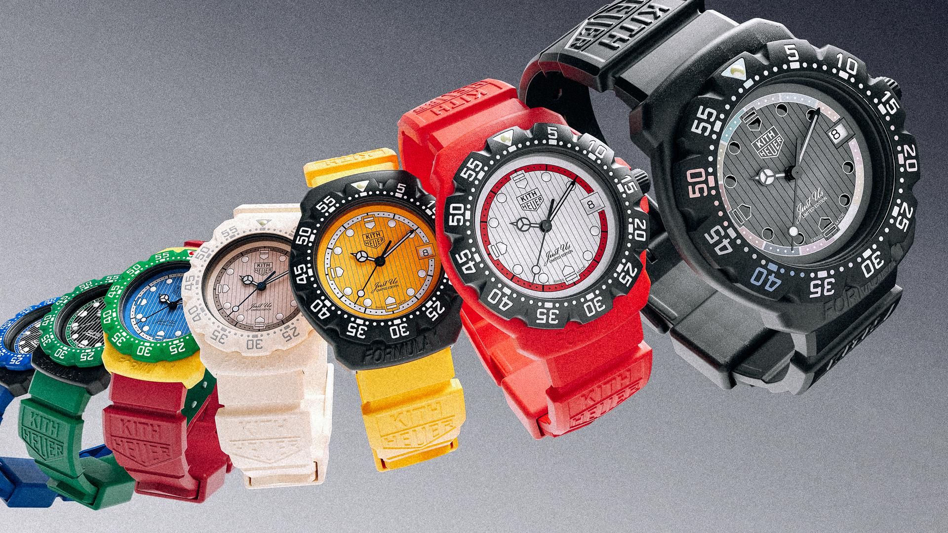 An oral history of the TAG Heuer x Kith F1, the hottest watch of the moment