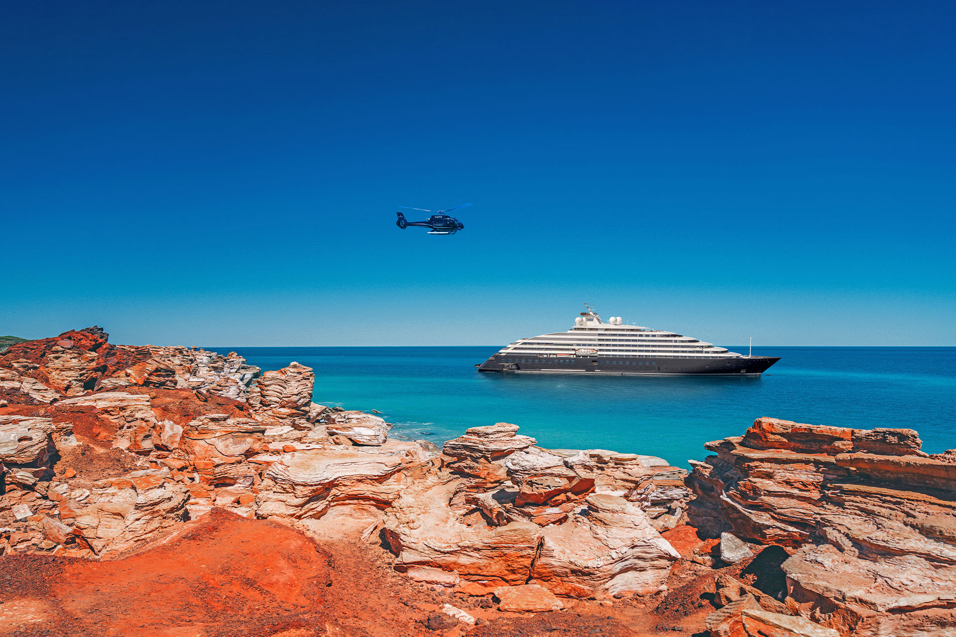 A night on the world’s first discovery yacht