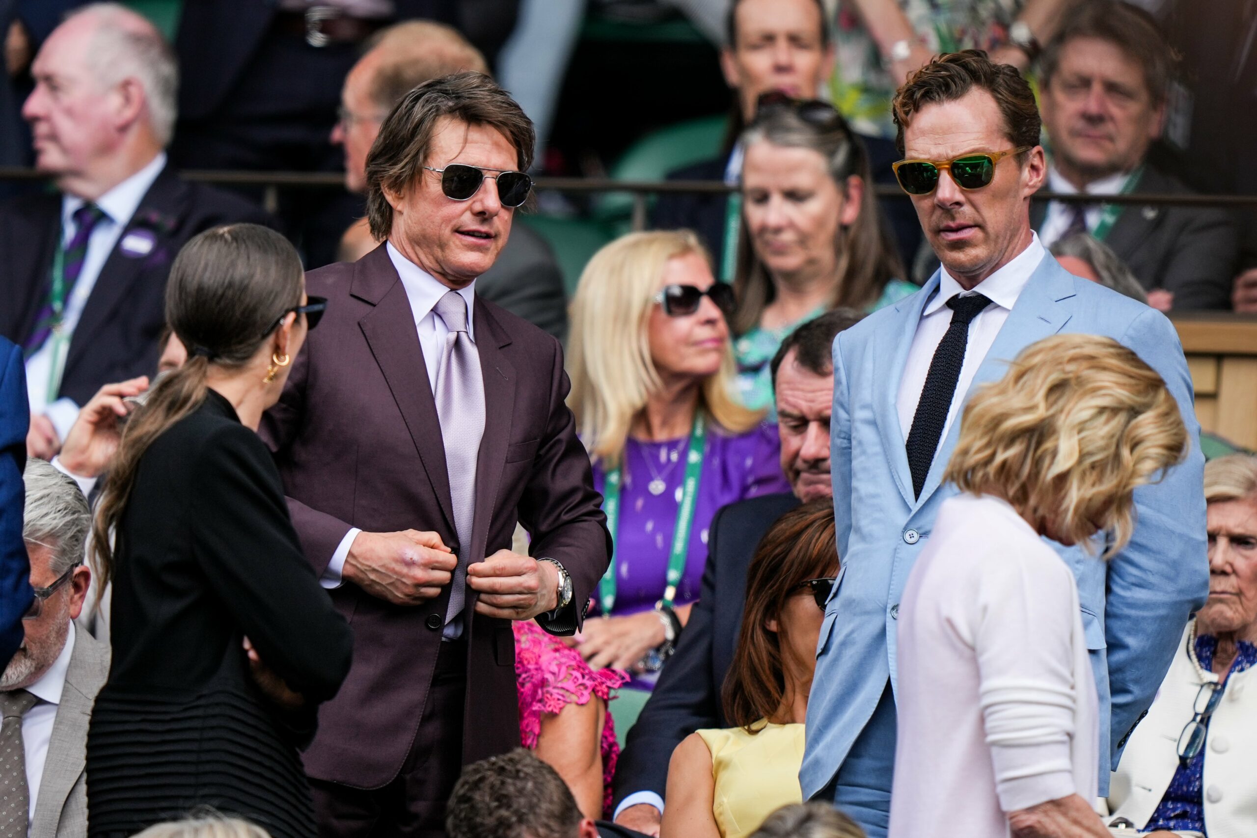 All the best-dressed celebrities sitting courtside at Wimbledon 2024