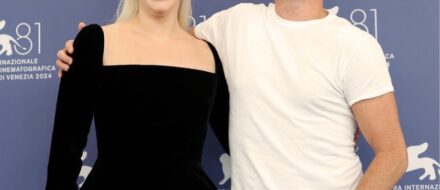 Lady Gaga and Joaquin Phoenix at the 2024 Venice Film Festival