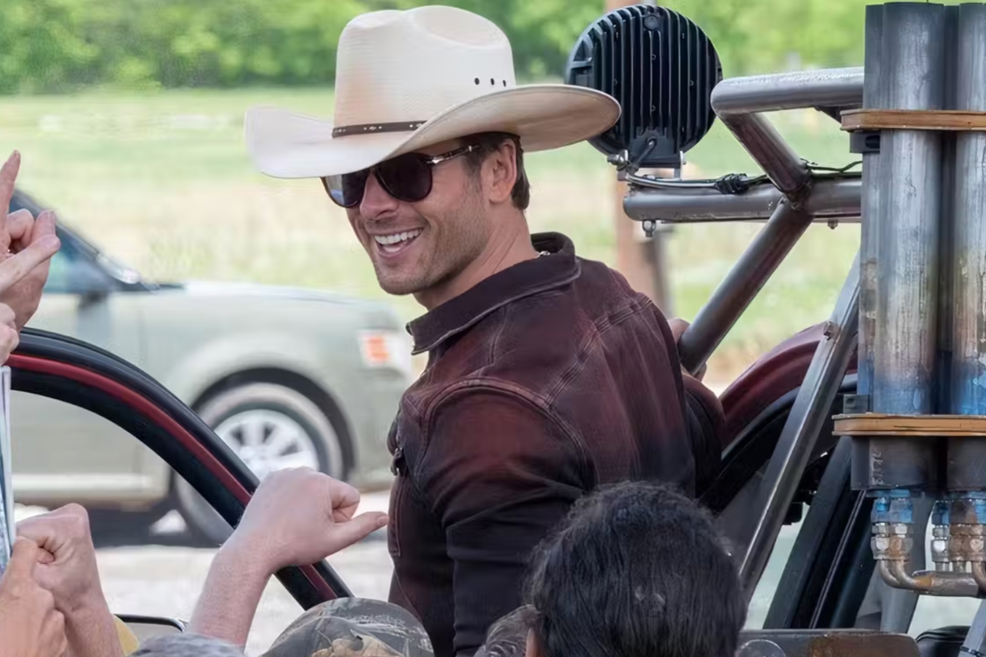 The must-have spring accessory? Glen Powell’s cowboy hat from ‘Twisters’
