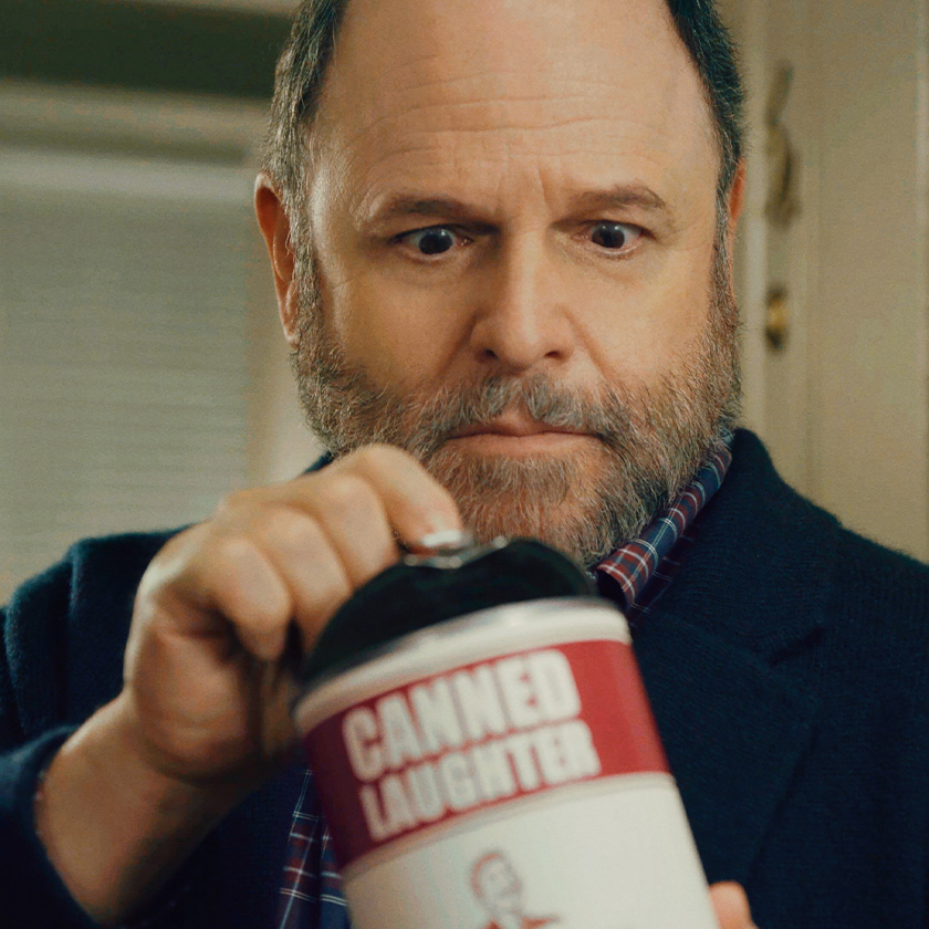 Jason Alexander gets a few too many laughs, with some extra help from UberEats