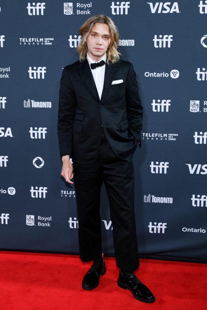 Charlie Plummer attends 'The Return' premiere at TIFF 2024