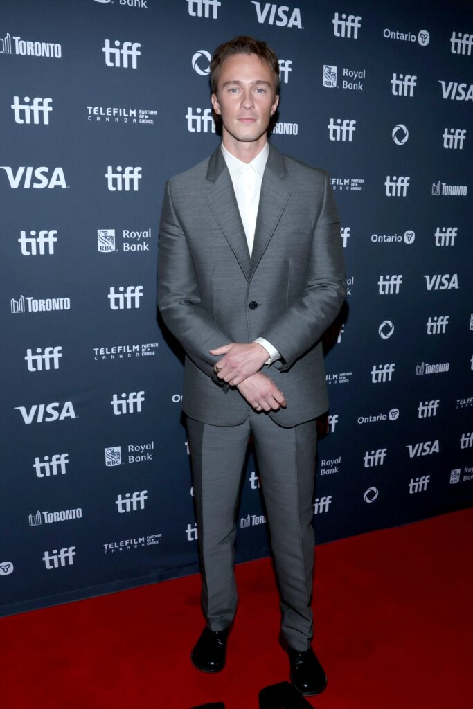 Drew Starkey wears Loewe to the 'Queer' premiere at TIFF 2024