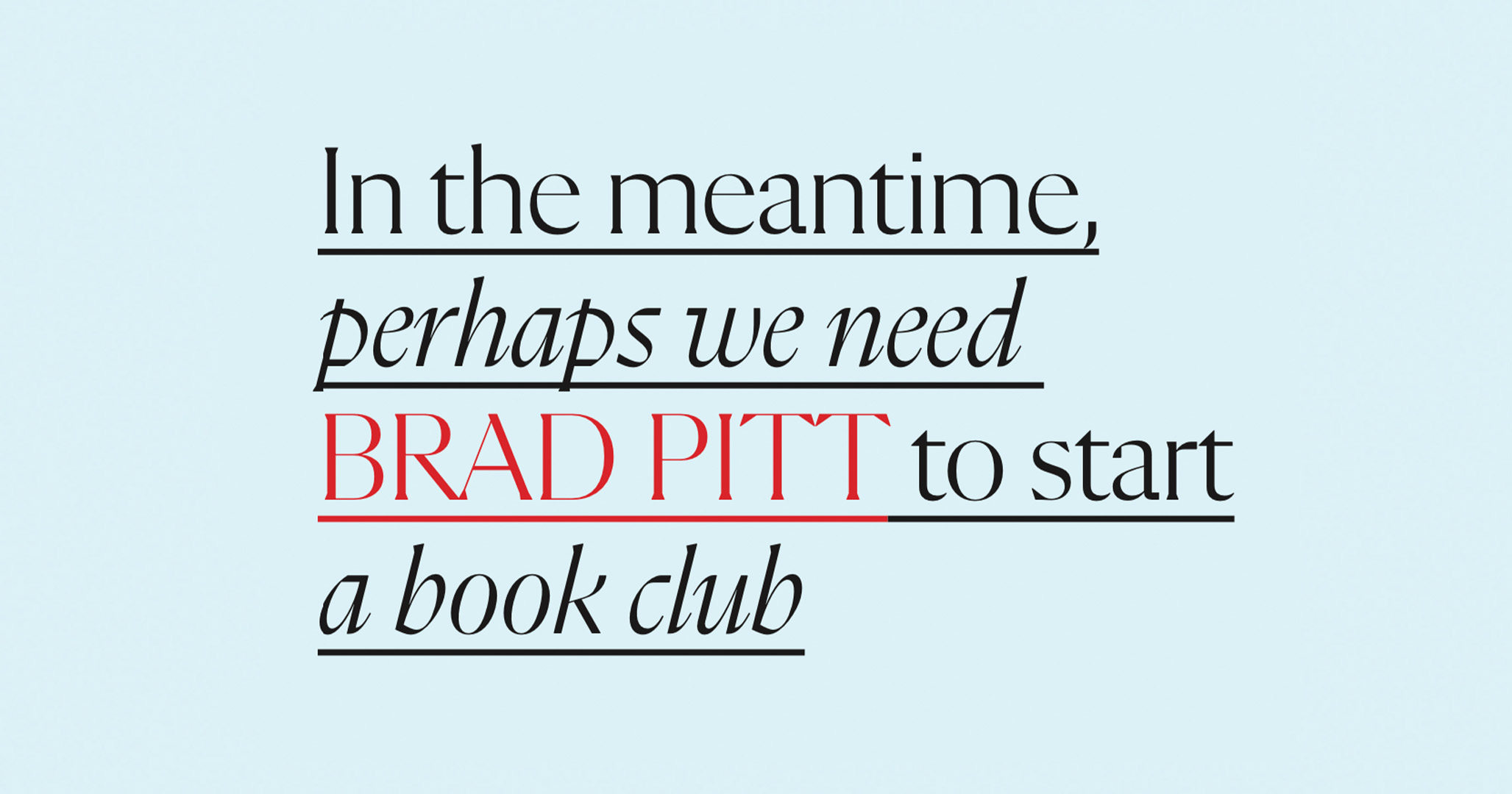 men who read fiction quote - Esquire Australia