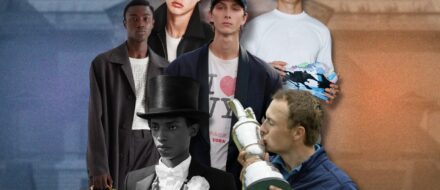 (Clockwise): Artist in residence Zhou Yilan for Louis Vuitton; Rolex partners with PGA; Coach NYFW collection; Celine 'Bright Young Things' short film; Fendi collab with MAD; Haulier spring/summer 2025 collection