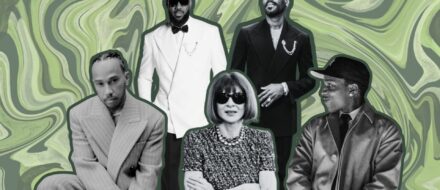 Met Gala 2025 co-chairs Lewis Hamilton, LeBron James, Anna Wintour, Colman Domingo, A$AP Rocky