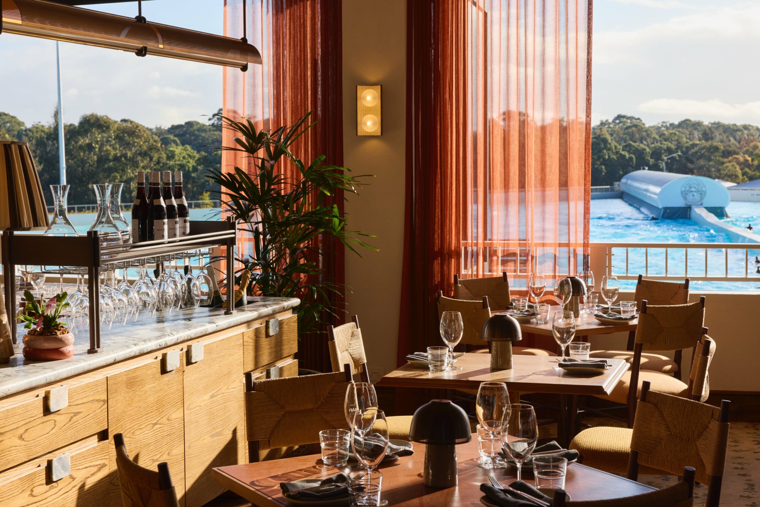 A beachfront restaurant in Sydney’s West