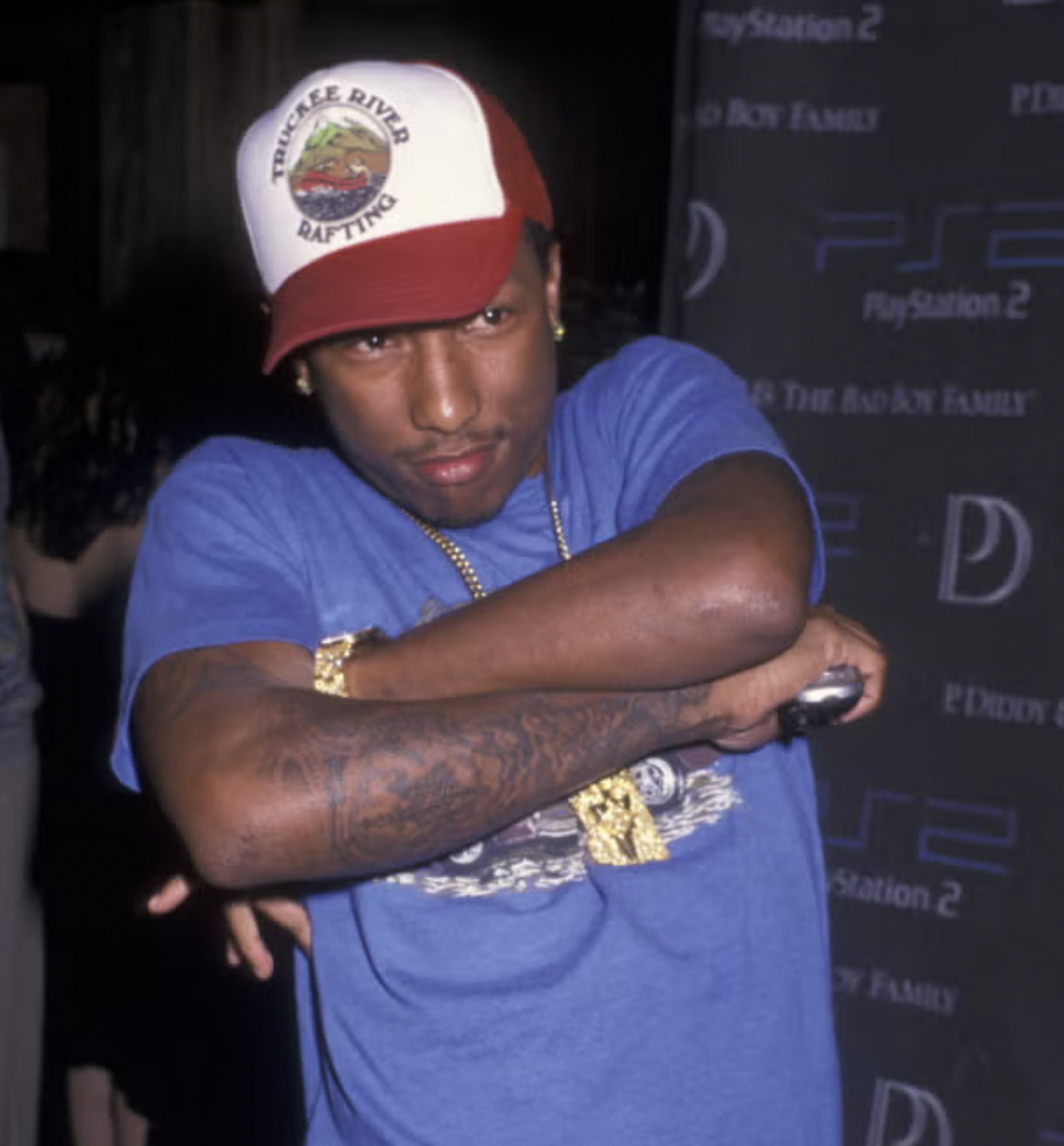 The style evolution of Pharrell