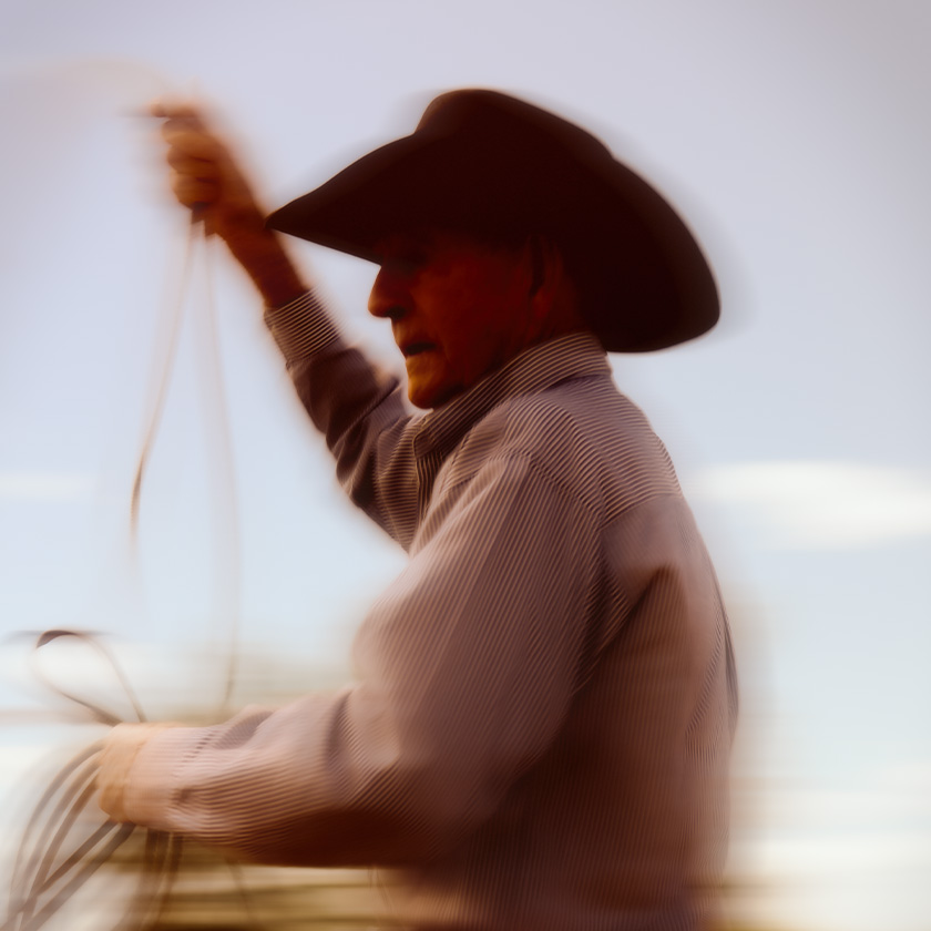 Horseback with the world’s oldest competing cowboy 
