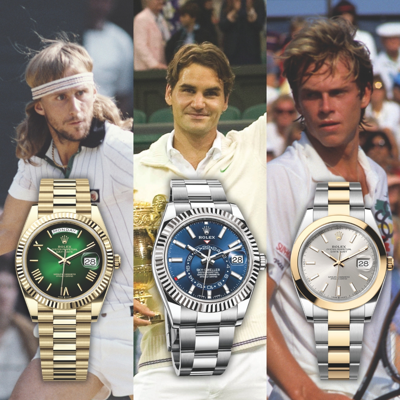 Master class: how Rolex makes tennis stars