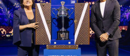 Louis Vuitton Australian Open trophy trunks