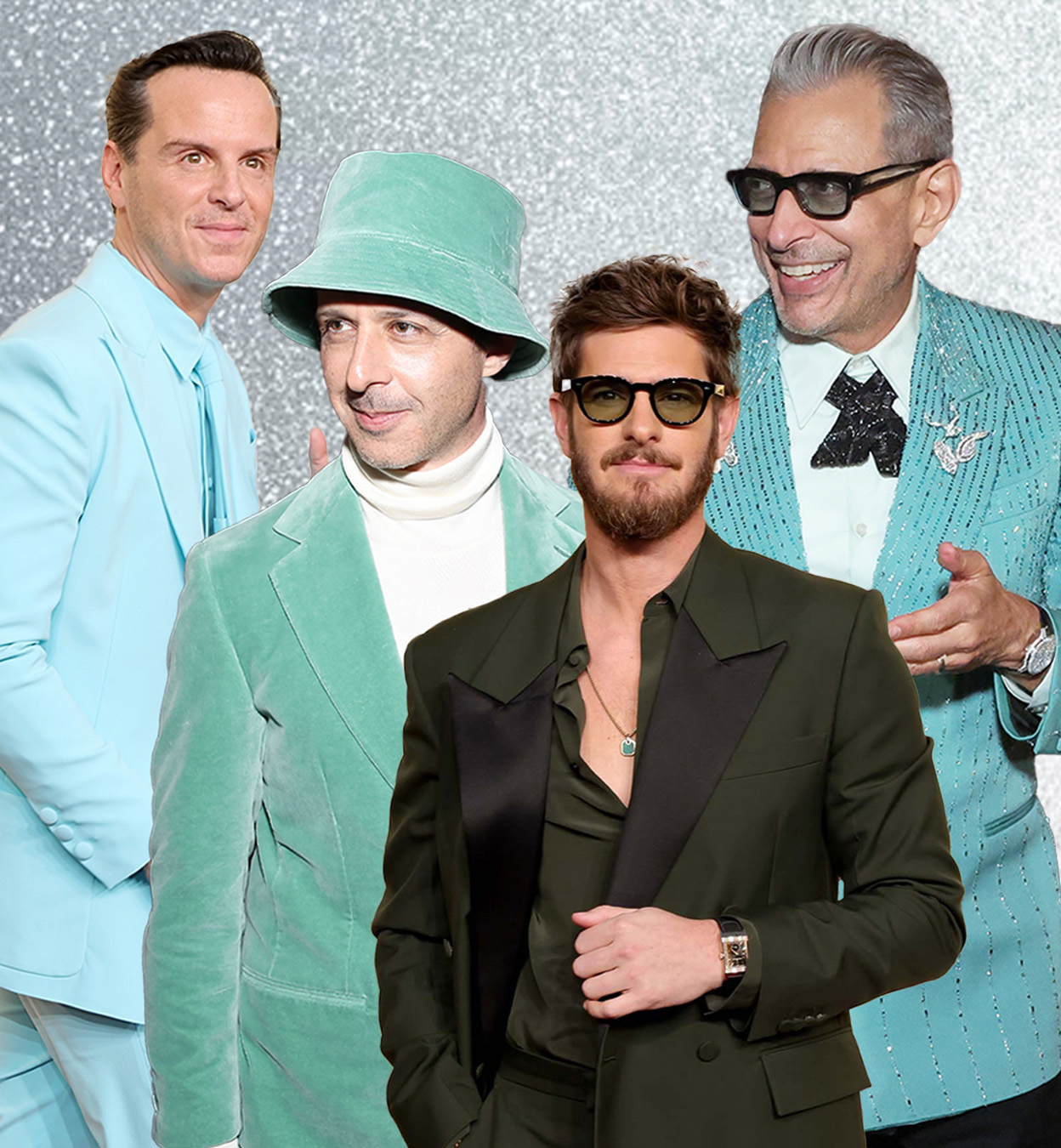 All the snazziest menswear from the 2025 Golden Globes