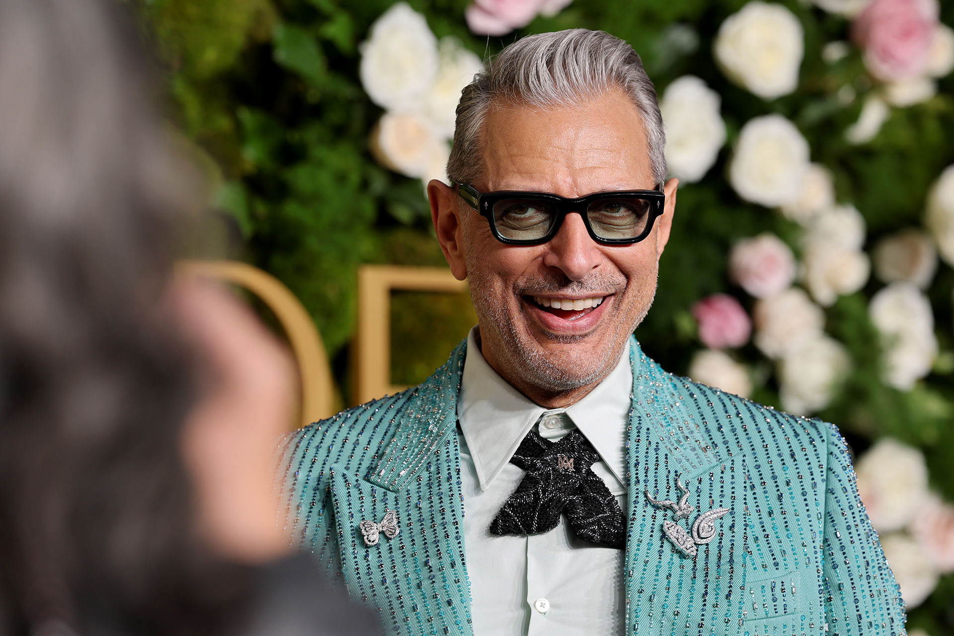 Golden Globes 2025 Red Carpet The Best Menswear Looks Jeff Goldblum Golden Globes