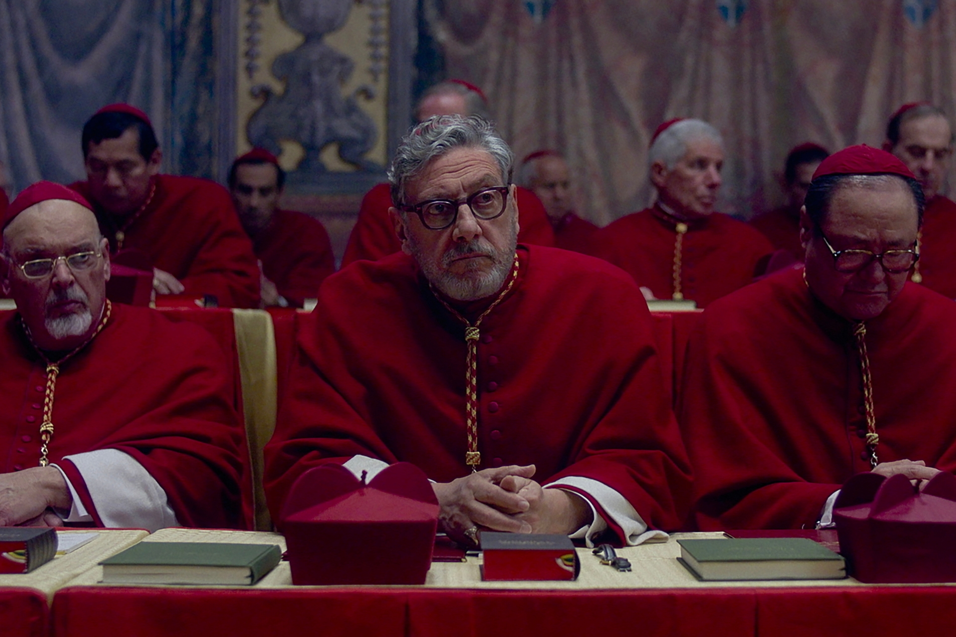 How ‘Conclave’ costume designer Lisy Christl created the film’s cardinal couture