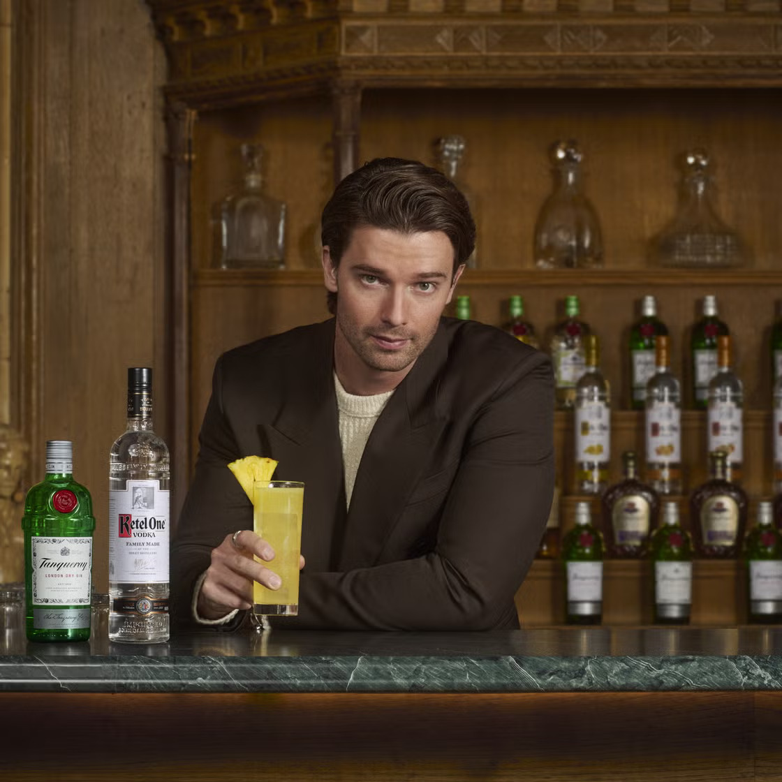 Patrick Schwarzenegger will have a martini, please