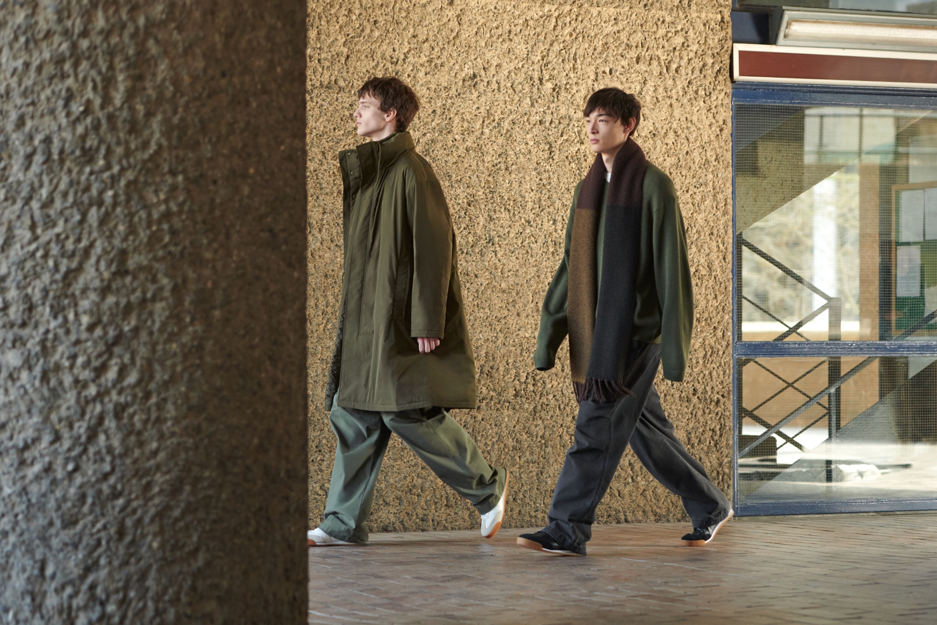 Inside Clare Waight Keller’s architectural first menswear collection for Uniqlo : C