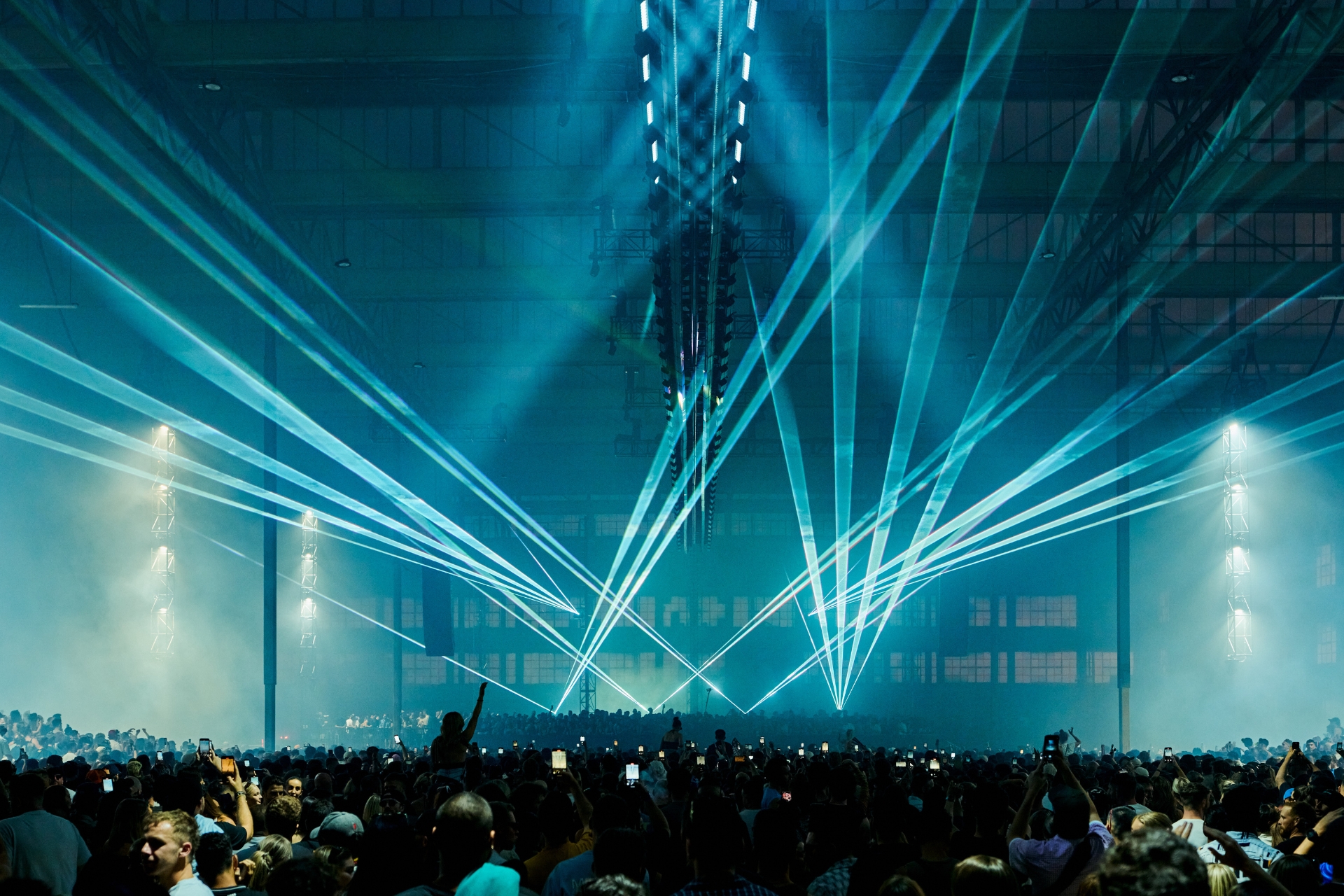 Bosnian-German DJ Solomun plays at The Wool Store in Melbourne in 2024 by Untitled Group