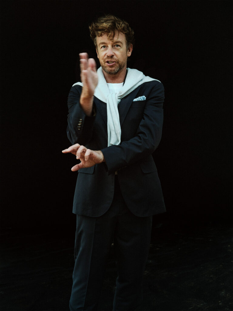 Simon Baker for Esquire Australia. Photography: Georges Antoni