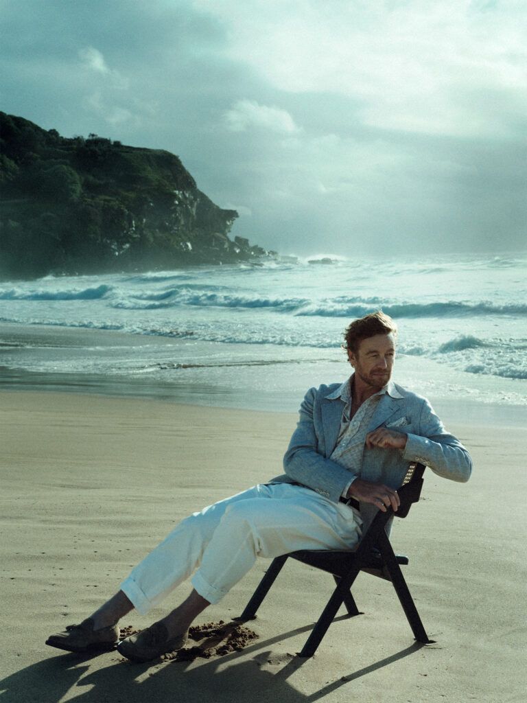Simon Baker for Esquire Australia. Photography: Georges Antoni