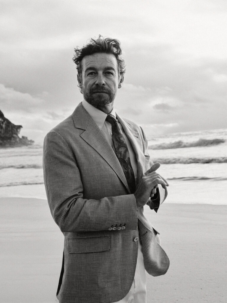 Simon Baker for Esquire Australia. Photography: Georges Antoni
