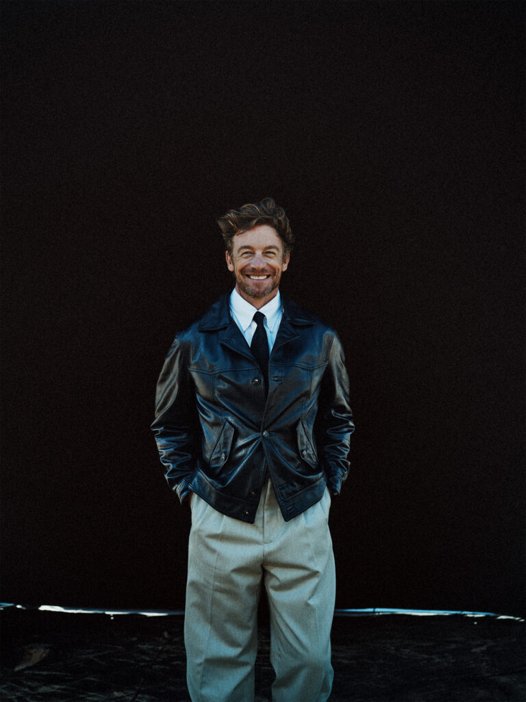 Simon Baker for Esquire Australia. Photography: Georges Antoni