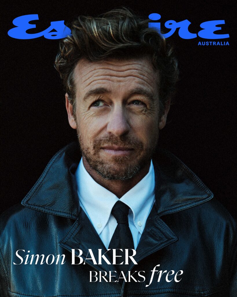 Simon Baker for Esquire Australia. Photography: Georges Antoni