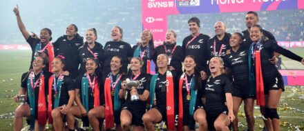 The Black Ferns took won the Hong Kong Sevens