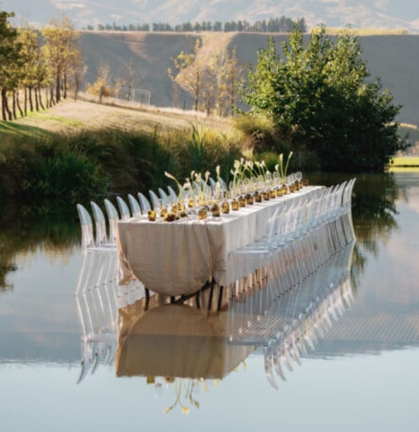 Dinner is served . . . on a lake: Cloudy Bay’s Wonderscape is here