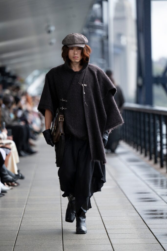 emily misaki afw 2025 menswear