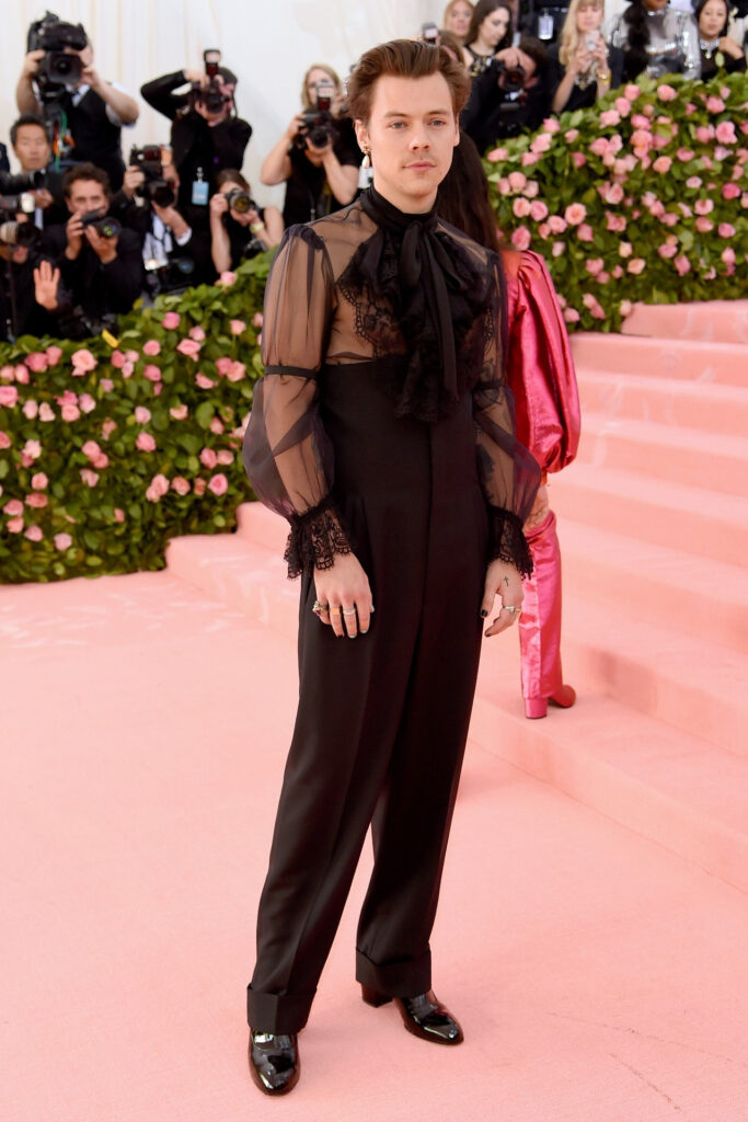 Harry Styles best-dressed men in met gala history