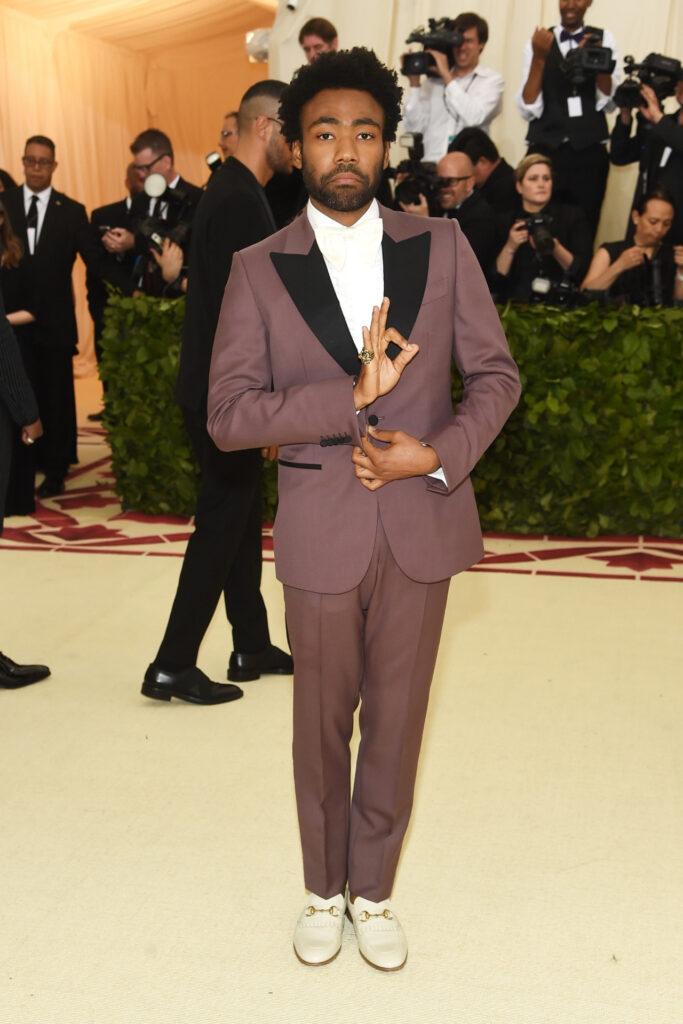 Donald Glover best-dressed men in met gala history