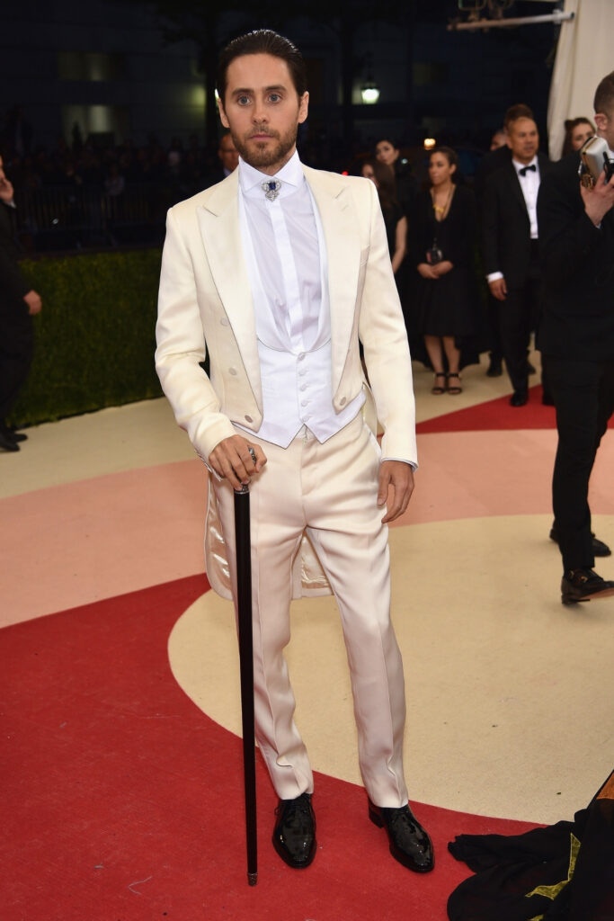 Jared Leto best dressed men met gala history