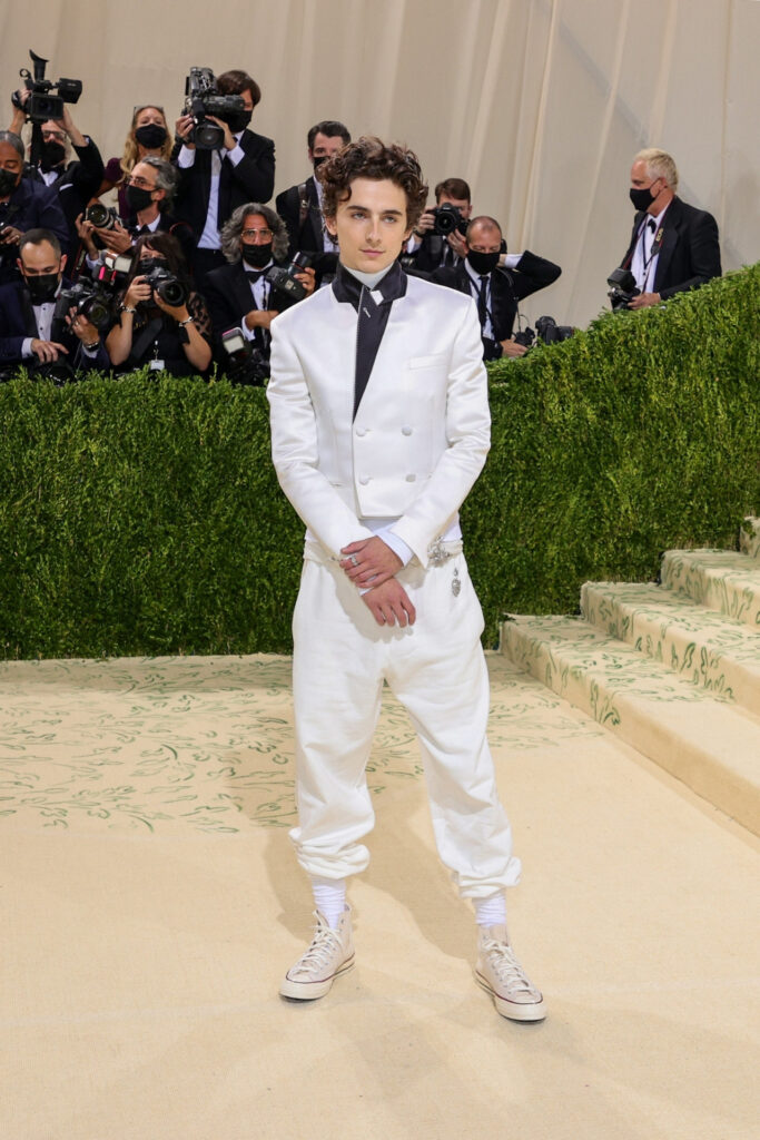 Timothee Chalamet best-dressed men in met gala history