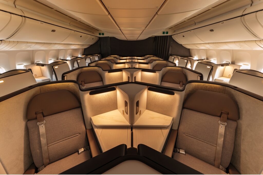 Cathay pacific Aira Business Class