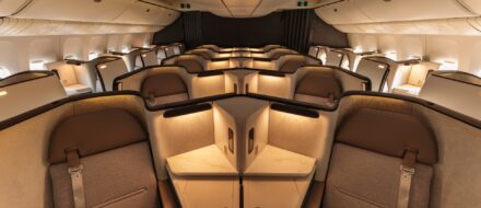 Cathay pacific Aira Business Class