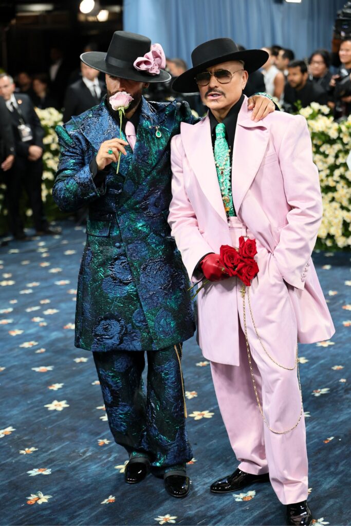 Maluma and Willy Chavarria met gala 2025