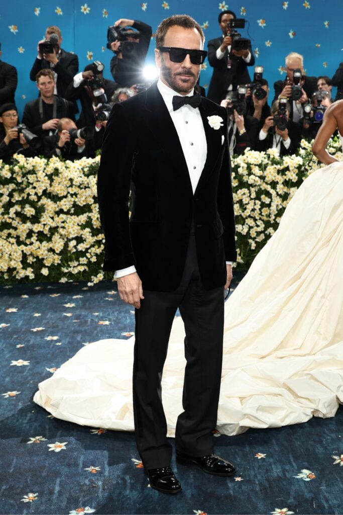 tom ford 2025 met gala red carpet